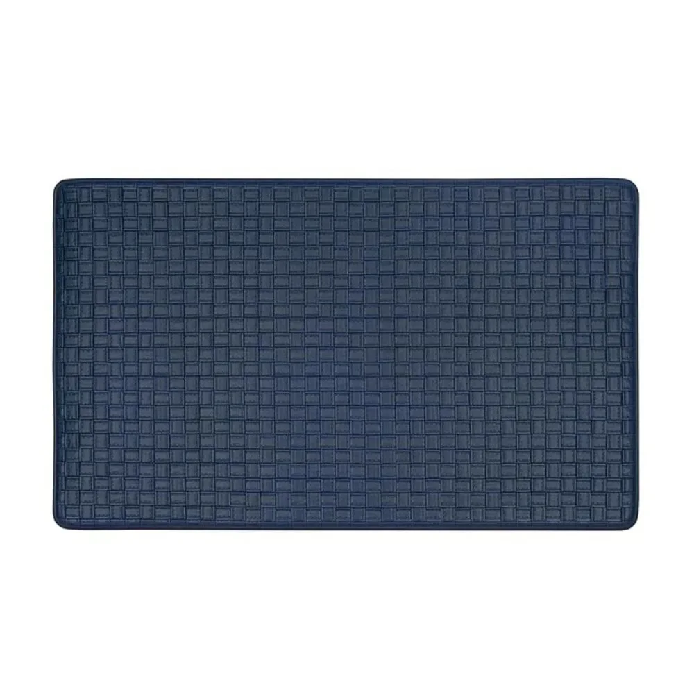 Embossed Kitchen Mats Cushioned Anti Fatigue, Non-Slip Leather-Like Kitchen